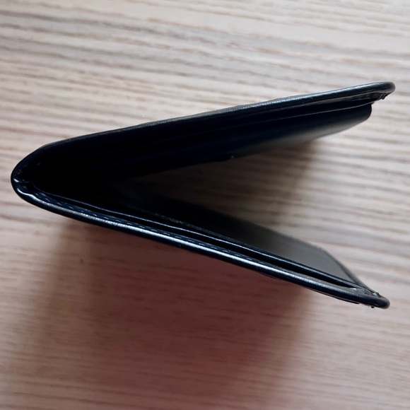 Vintage Christian Dior Trotter Bifold Wallet Navy Blue - Picture 6 of 11